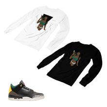 Load image into Gallery viewer, Jordan 3 Animal Matching Custom Designed Long Sleeve T shirt JD 3-11-12 - 80JD3-11-L-12
