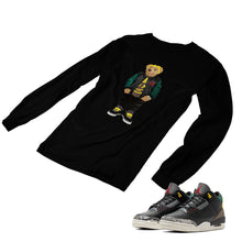 Load image into Gallery viewer, Jordan 3 Animal Matching Custom Designed Long Sleeve T shirt JD 3-11-14 - 80JD3-11-L-14b
