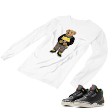 Load image into Gallery viewer, Jordan 3 Animal Matching Custom Designed Long Sleeve T shirt JD 3-11-15 - 80JD3-11-L-15a
