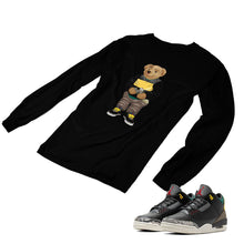 Load image into Gallery viewer, Jordan 3 Animal Matching Custom Designed Long Sleeve T shirt JD 3-11-15 - 80JD3-11-L-15b
