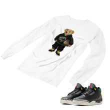 Load image into Gallery viewer, Jordan 3 Animal Matching Custom Designed Long Sleeve T shirt JD 3-11-16 - 80JD3-11-L-16a
