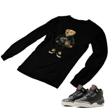 Load image into Gallery viewer, Jordan 3 Animal Matching Custom Designed Long Sleeve T shirt JD 3-11-16 - 80JD3-11-L-16b
