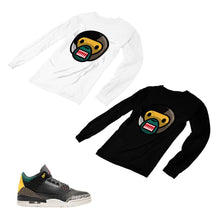 Load image into Gallery viewer, Jordan 3 Animal Matching Custom Designed Long Sleeve T shirt JD 3-11-2 - 80JD3-11-L-2
