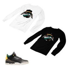 Load image into Gallery viewer, Jordan 3 Animal Matching Custom Designed Long Sleeve T shirt JD 3-11-3 - 80JD3-11-L-3
