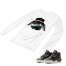 Load image into Gallery viewer, Jordan 3 Animal Matching Custom Designed Long Sleeve T shirt JD 3-11-3 - 80JD3-11-L-3a
