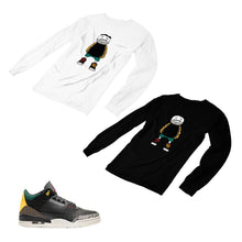 Load image into Gallery viewer, Jordan 3 Animal Matching Custom Designed Long Sleeve T shirt JD 3-11-8 - 80JD3-11-L-8
