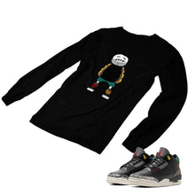 Load image into Gallery viewer, Jordan 3 Animal Matching Custom Designed Long Sleeve T shirt JD 3-11-8 - 80JD3-11-L-8b
