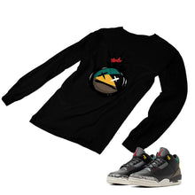 Load image into Gallery viewer, Jordan 3 Animal Matching Custom Designed Long Sleeve T shirt JD 3-11-9 - 80JD3-11-L-9b
