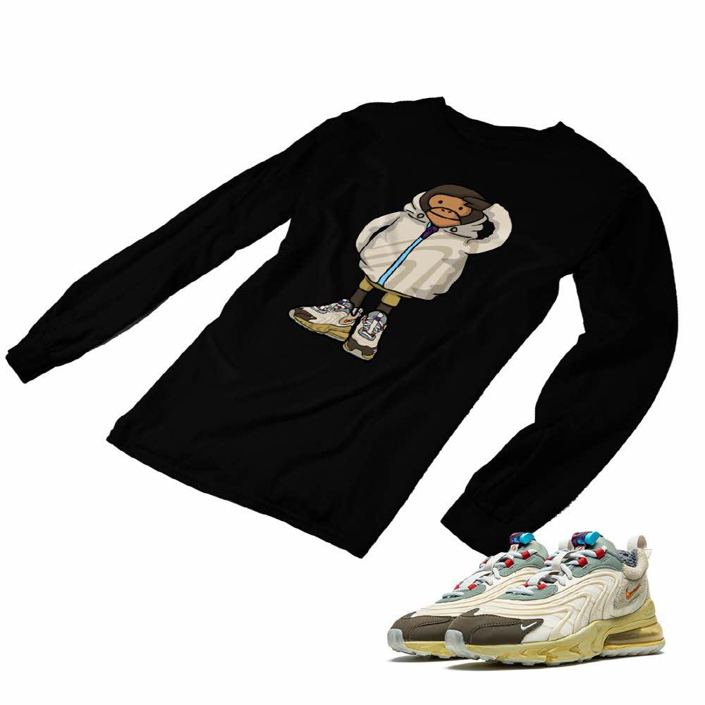Air Max 270 Cactus Trails Matching Custom Designed Long Sleeve T shirt AM270 1-33-1 - AM2701-33-L-1b