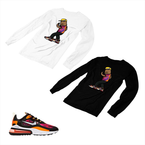 Air Max 90 Supernova 2020 Matching Custom Designed Long Sleeve T shirt AM270 1-34-10 - AM2701-34-L-10