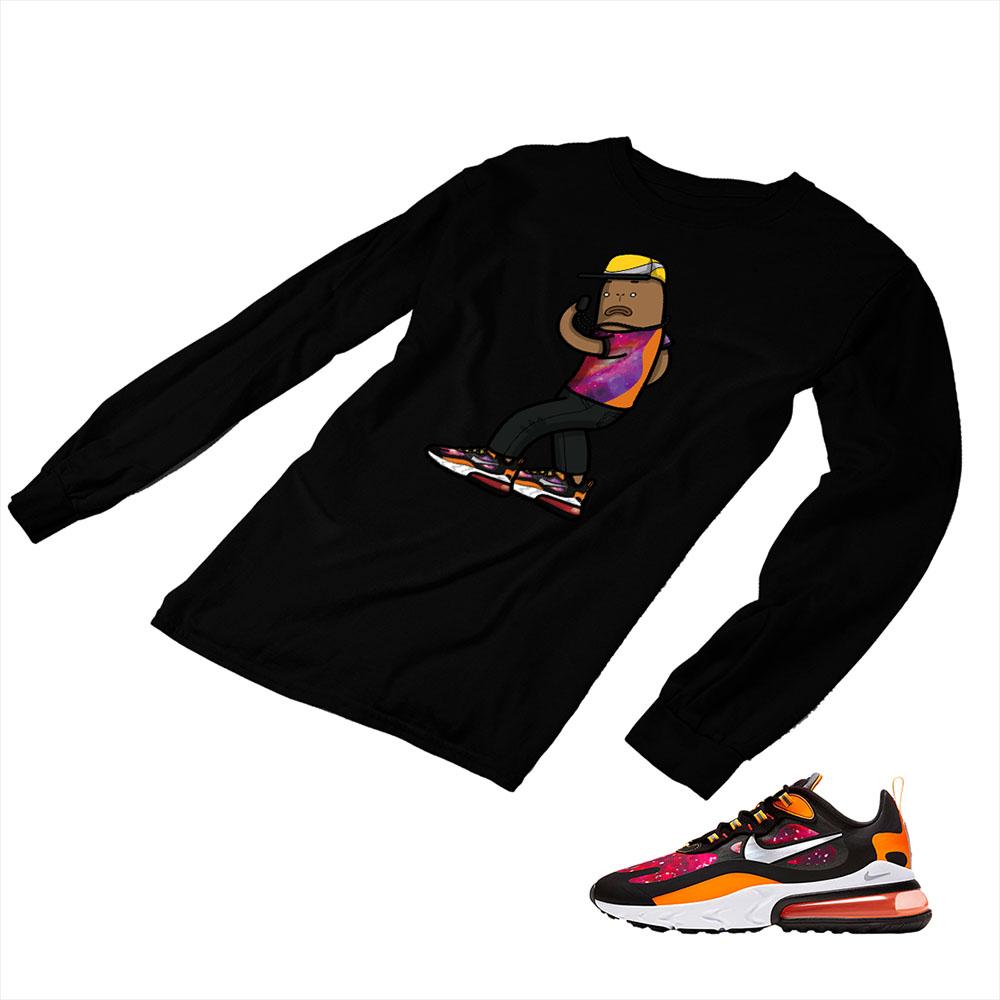 Air Max 90 Supernova 2020 Matching Custom Designed Long Sleeve T shirt AM270 1-34-10 - AM2701-34-L-10b