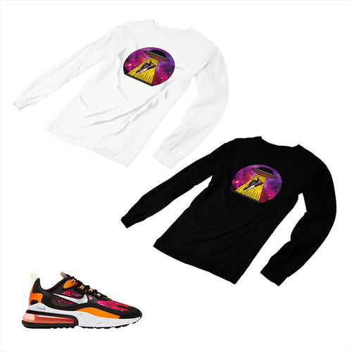 Air Max 90 Supernova 2020 Matching Custom Designed Long Sleeve T shirt AM270 1-34-4 - AM2701-34-L-4