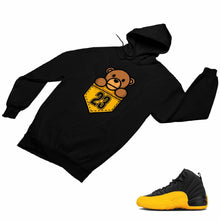 Load image into Gallery viewer, Jordan 12 University Gold Matching Custom Designed Hoodies JD 12-17-18 - JD12-17-H-18b
