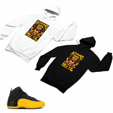 Load image into Gallery viewer, Jordan 12 University Gold Matching Custom Designed Hoodies JD 12-17-3 - JD12-17-H-3

