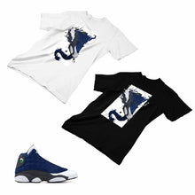 Load image into Gallery viewer, Jordan 13 flint grey Matching Custom Designed T shirt JD 13-18-19 - JD13-18-19
