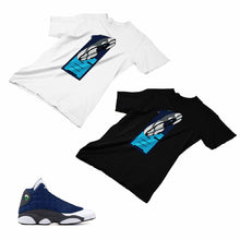 Load image into Gallery viewer, Jordan 13 flint grey Matching Custom Designed T shirt JD 13-18-1 - JD13-18-1
