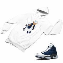 Load image into Gallery viewer, Jordan 13 flint grey Matching Custom Designed Hoodies JD 13-18-14 - JD13-18-H-14a
