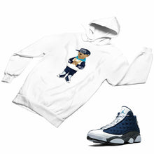 Load image into Gallery viewer, Jordan 13 flint grey Matching Custom Designed Hoodies JD 13-18-16 - JD13-18-H-16a
