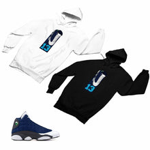 Load image into Gallery viewer, Jordan 13 flint grey Matching Custom Designed Hoodies JD 13-18-2 - JD13-18-H-2
