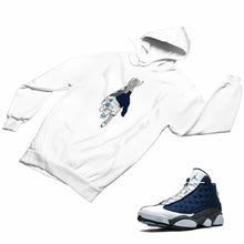 Load image into Gallery viewer, Jordan 13 flint grey Matching Custom Designed Hoodies JD 13-18-4 - JD13-18-H-4a
