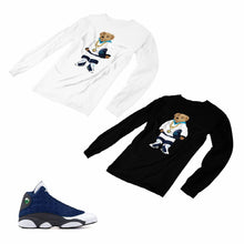 Load image into Gallery viewer, Jordan 13 flint grey Matching Custom Designed Long Sleeve T shirt JD 13-18-11 - JD13-18-L-11
