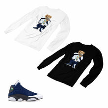 Load image into Gallery viewer, Jordan 13 flint grey Matching Custom Designed Long Sleeve T shirt JD 13-18-13 - JD13-18-L-13
