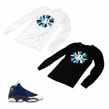 Load image into Gallery viewer, Jordan 13 flint grey Matching Custom Designed Long Sleeve T shirt JD 13-18-5 - JD13-18-L-5
