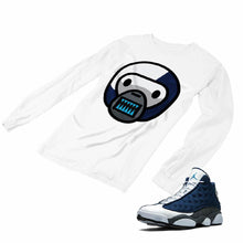 Load image into Gallery viewer, Jordan 13 flint grey Matching Custom Designed Long Sleeve T shirt JD 13-18-8 - JD13-18-L-8a

