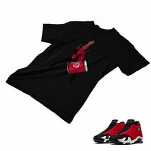 Load image into Gallery viewer, Jordan 14 Retro Gym Red Matching Custom Designed T shirt JD 14-7-11 - JD14-7-11b
