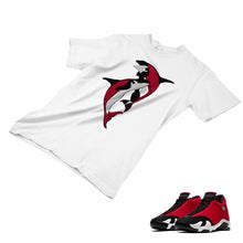 Load image into Gallery viewer, Jordan 14 Retro Gym Red Matching Custom Designed T shirt JD 14-7-12 - JD14-7-12a
