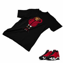 Load image into Gallery viewer, Jordan 14 Retro Gym Red Matching Custom Designed T shirt JD 14-7-13 - JD14-7-13b
