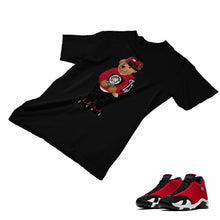Load image into Gallery viewer, Jordan 14 Retro Gym Red Matching Custom Designed T shirt JD 14-7-17 - JD14-7-17b
