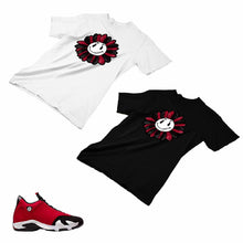 Load image into Gallery viewer, Jordan 14 Retro Gym Red Matching Custom Designed T shirt JD 14-7-1 - JD14-7-1
