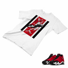Load image into Gallery viewer, Jordan 14 Retro Gym Red Matching Custom Designed T shirt JD 14-7-20 - JD14-7-20a
