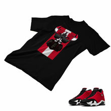 Load image into Gallery viewer, Jordan 14 Retro Gym Red Matching Custom Designed T shirt JD 14-7-21 - JD14-7-21b
