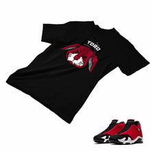 Load image into Gallery viewer, Jordan 14 Retro Gym Red Matching Custom Designed T shirt JD 14-7-3 - JD14-7-3b
