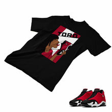 Load image into Gallery viewer, Jordan 14 Retro Gym Red Matching Custom Designed T shirt JD 14-7-6 - JD14-7-6b
