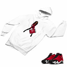 Load image into Gallery viewer, Jordan 14 Retro Gym Red Matching Custom Designed Hoodies JD 14-7-11 - JD14-7-H-11a
