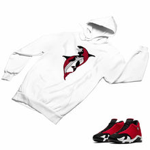 Load image into Gallery viewer, Jordan 14 Retro Gym Red Matching Custom Designed Hoodies JD 14-7-12 - JD14-7-H-12a
