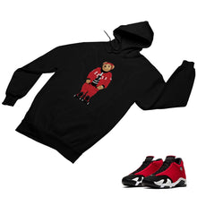 Load image into Gallery viewer, Jordan 14 Retro Gym Red Matching Custom Designed Hoodies JD 14-7-16 - JD14-7-H-16b
