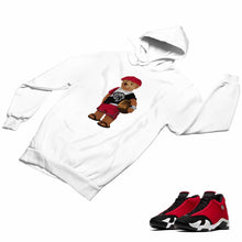 Load image into Gallery viewer, Jordan 14 Retro Gym Red Matching Custom Designed Hoodies JD 14-7-18 - JD14-7-H-18a
