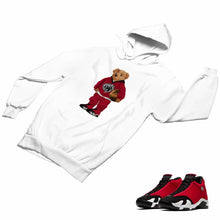 Load image into Gallery viewer, Jordan 14 Retro Gym Red Matching Custom Designed Hoodies JD 14-7-19 - JD14-7-H-19a
