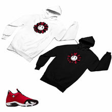 Load image into Gallery viewer, Jordan 14 Retro Gym Red Matching Custom Designed Hoodies JD 14-7-1 - JD14-7-H-1
