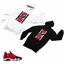Load image into Gallery viewer, Jordan 14 Retro Gym Red Matching Custom Designed Hoodies JD 14-7-20 - JD14-7-H-20
