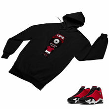 Load image into Gallery viewer, Jordan 14 Retro Gym Red Matching Custom Designed Hoodies JD 14-7-4 - JD14-7-H-4b
