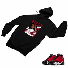 Load image into Gallery viewer, Jordan 14 Retro Gym Red Matching Custom Designed Hoodies JD 14-7-5 - JD14-7-H-5b
