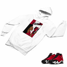 Load image into Gallery viewer, Jordan 14 Retro Gym Red Matching Custom Designed Hoodies JD 14-7-6 - JD14-7-H-6a
