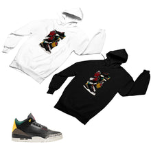 Load image into Gallery viewer, Jordan 3 Animal Matching Custom Designed Hoodies JD 3-11-13 - JD3-11-H-13
