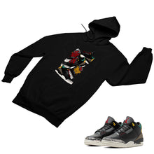 Load image into Gallery viewer, Jordan 3 Animal Matching Custom Designed Hoodies JD 3-11-13 - JD3-11-H-13b
