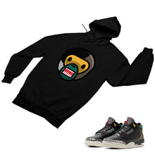 Load image into Gallery viewer, Jordan 3 Animal Matching Custom Designed Hoodies JD 3-11-2 - JD3-11-H-2b
